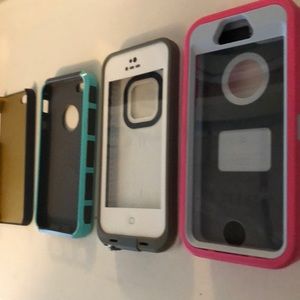 I phone 5/5s/se phone cases. Great condition